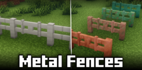Скачать Metal Fences для Minecraft 26.1.1