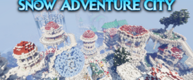 Скачать Snow Adventure City для Minecraft