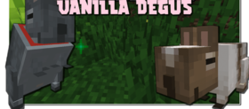 Скачать Vanilla Degus для Minecraft 26.1.1