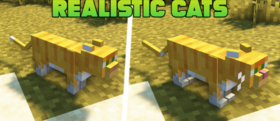 Скачать Realistic Cats для Minecraft 26.1.1
