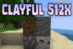 Скачать Clayful 512x для Minecraft 26.1.1