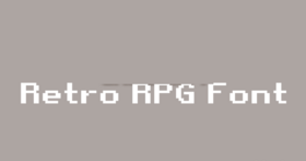 Скачать Retro RPG Font для Minecraft 26.1.1