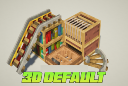 Скачать 3D Default для Minecraft 26.1.1