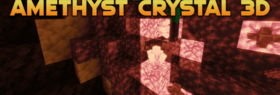 Скачать Amethyst Crystal 3D для Minecraft 26.1.1