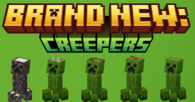 Скачать Brand New: Creepers для Minecraft 26.1.1