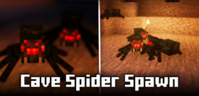 Скачать Cave Spider Spawn для Minecraft 26.1.1