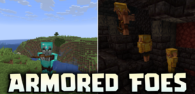 Скачать Armored Foes для Minecraft 26.1.2