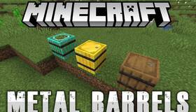 Скачать Metal Barrels для Minecraft 26.1.2