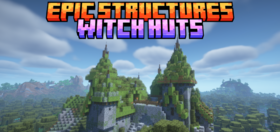 Скачать Epic Structures Witch Huts для Minecraft 26.1.2