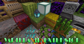 Скачать Vanilla 3D Extension для Minecraft 26.2