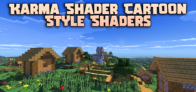 Скачать Karma Shader Cartoon Style Shaders для Minecraft (Все версии)