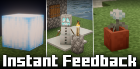 Скачать Instant Feedback для Minecraft 26.2