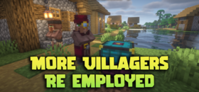Скачать More Villagers Re-Employed для Minecraft 26.2