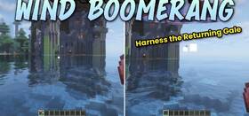 Скачать Wind Boomerang для Minecraft 26.2