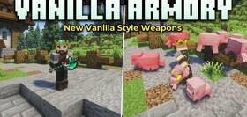 Скачать Vanilla Armory для Minecraft 26.2