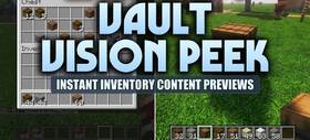 Скачать Vault Vision Peek для Minecraft 26.2