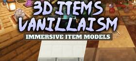 Скачать 3D Items Vanillaism для Minecraft 26.2