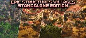 Скачать Epic Structures Villages Standalone Edition для Minecraft 26.3