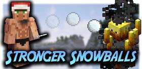 Скачать Stronger Snowballs для Minecraft 26.3